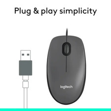 Logitech M100 Wired Optical