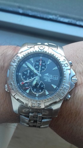 Lotus 15133 chronograph alarm - lotus,