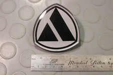 Badge Scritta Logo Emblema Auto Epoca AUTOBIANCHI Y10 Plastica Nuovo