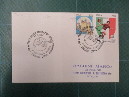 Busta annullo ceglie messapica - busta,