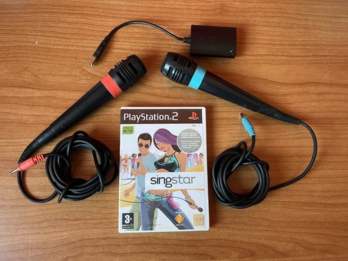 Singstar karaoke 2 microfoni - singstar, +