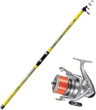 Kit Surfcasting Canna Lineaeffe Shore Catcher WTG 3.90 m + Trabucco Oceanic 8000