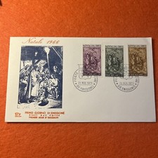 BUSTA CON FRANCOBOLLO PRIMO GIORNO FDC - VATICANO NATALE 1966
