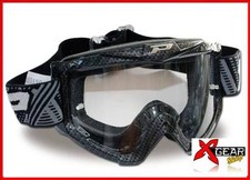 MASCHERINA OCCHIALI CARBONIO LINE 2012 cross PROGRIP motard enduro moto 3303