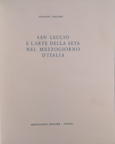 Tescione giovanni san - tescione,