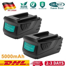 2 batterie agli ioni di litio 5000 mAh 21,6 V per Hilti B22 B22/1.6 SID 22-A SCW 22-A HDE 500-A22