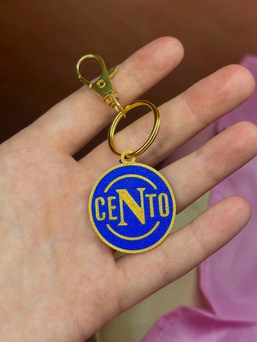 Portachiavi centenario napoli - centenario,