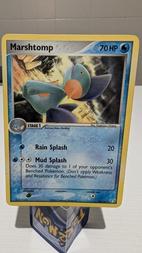 Carta pokemon 100 marshtomp - carta, 24/100