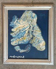 Smalto su tela NERONE SERGIO TERZI 30x25 