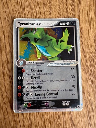 Pokemon tyranitar 111 - tyranitar, 111/115