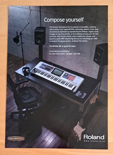 Roland fantom rivista - roland,