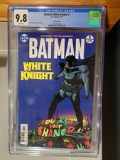 Copertina Batman White Knight