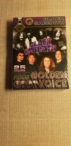 Black sabbath box golden - black,