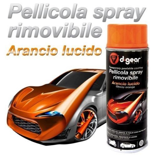 Vernice spray arancio lucido - spray,