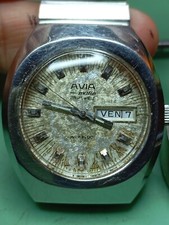 Avia Matic 25 jewels  incabloc, Orologio vintage  funzionante vedi video