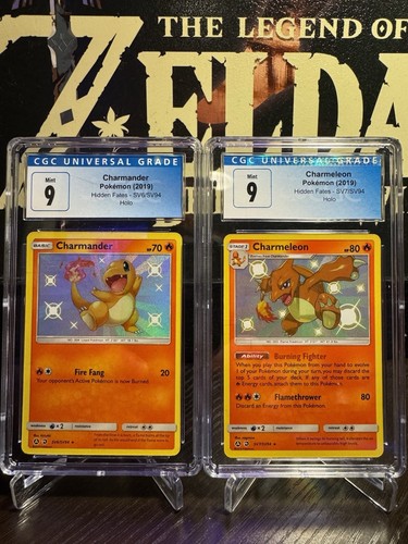Lotto pokémon cgc shiny - cgc,