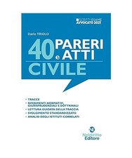 Scritti avvocato 40 Pareri e