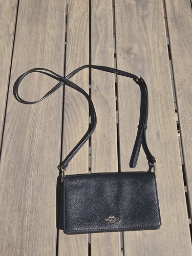Borsa tracolla coach nera - coach,