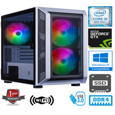 INTEL i9 9900K 5GHZ 8 CORE 16 GB RAM 240 GB SSD 2TB HD NVIDIA GTX1650 PC DA GIOCO