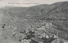 * GORIZIA GORZ - Trincee verso Tivoli Rosental WWI