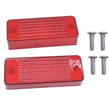 2x Lente luce rossa posteriore