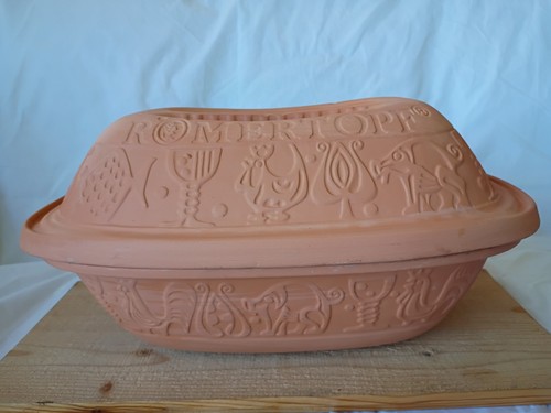 Vintage romertopf bay ceramica - romertopf,