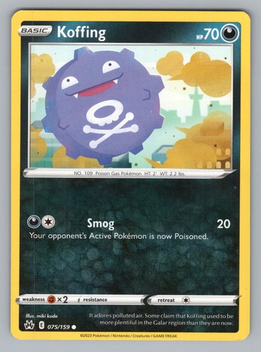 Koffing 075 159 corona - 075/159,