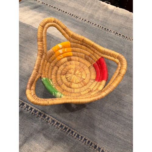 Woven trinket dish decorative - dish,