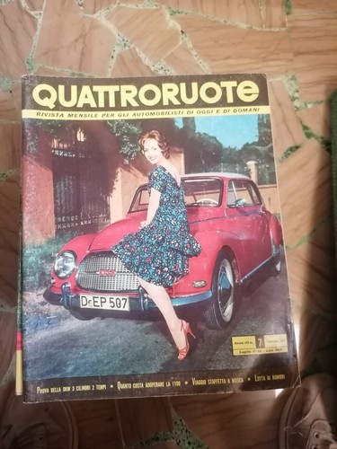 Quattroruote rivista anno - quattroruote, 1958