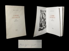[ENVOI DEDICACE SURREALISME] SOUPAULT / MASSON (André, ill.) L'Arme secrète. EO