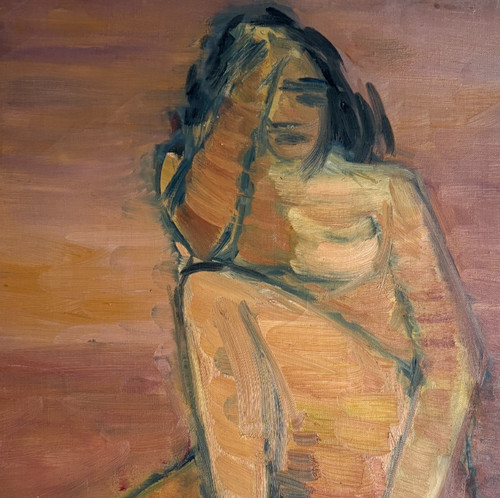 Ritratto donna nuda - donna,