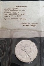 500 Lire Silver 1987 WORLD