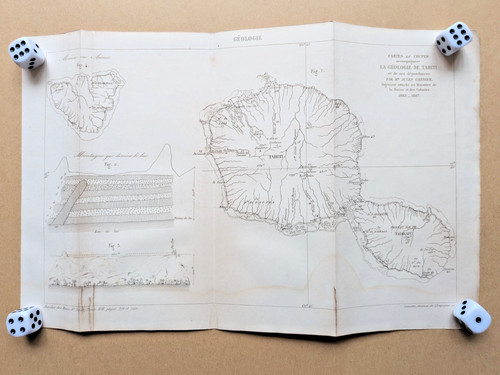 Geological map and sections - geological,