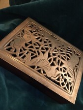 scatola in legno vintage