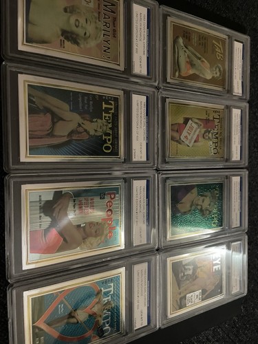 Lotto collezione carte marilyn - lotto,