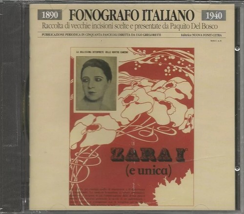 Zara raro cd fonografo - raro,