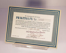 Certificato di garanzia KW