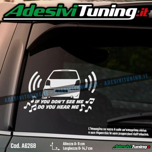 Adesivo you don see me - adesivo,