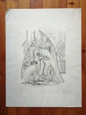 RAFFAELE PONTE CORVO PONTECORVO LITOGRAFIA FIRMATA E NUMERATA DEL 1969