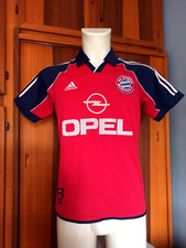 Jersey Bayern Monaco Adidas Opel Trikot home 1999-2000 Maglia vintage Maillot