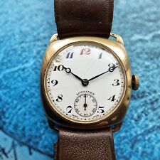 Orologio da uomo Longines vintage in oro massiccio 9 carati cal 12,68 Z
