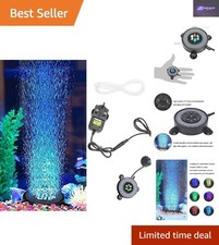 Luce a bolle per acquario con