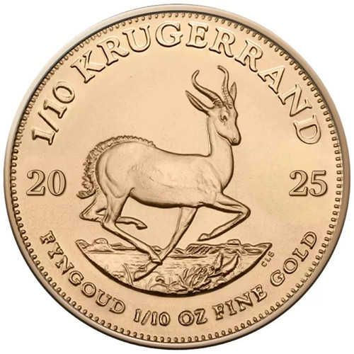 Sudafrica krugerrand 2025 10 - krugerrand, 1/10