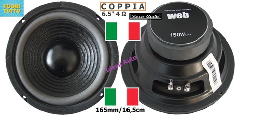 Coppia woofer sosp - woofer, sosp.ne