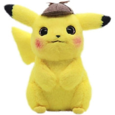 PELUCHE PIKACHU DETECTIVE POKEMON MORBIDO PUPAZZO 30 CM - 470029
