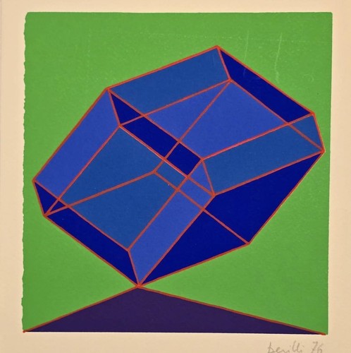 1976 achille perilli - achille, picche