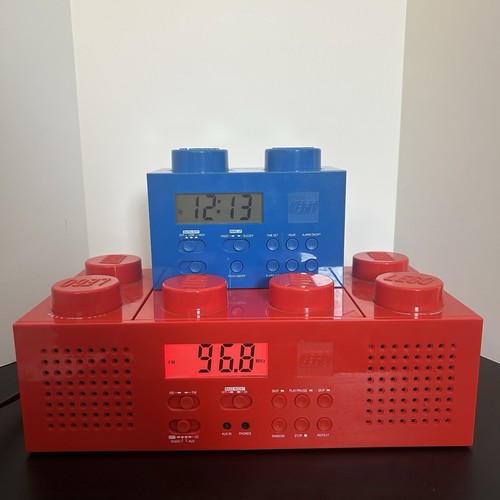 Lego red brick - red, lettore