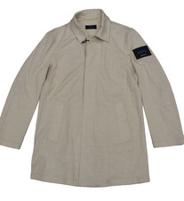 KITON TRENCH UOMO GIACCA COTONE LANA TG 48 EU 38 US nuovo senza etichette