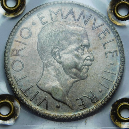 Lire littore 1927 vittorio - lire, 1927-