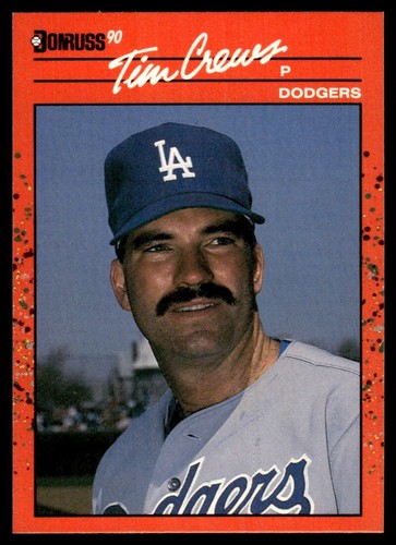 1990 donruss 550 tim crews - #550,
